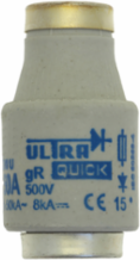 Low Voltage D Fuse 50A 500V Ultra Rapid 50MM x 27MM Ceramic Body