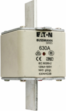 Low Voltage NH Fuse 630A 500V 150MM Length Square Body