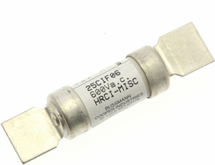 Industrial Fuse 600V, 2.25 Inch Length, 0.375 Inch Width, Non Indicating