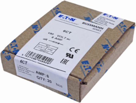 High Speed Fuse 150V AC/DC 6A 200 kAIC Blade x Blade 73 mm Length