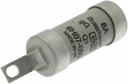 Low Voltage Fuse 6A 660V AC/DC 80KA 22x82mm Class C gL/gG