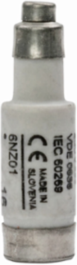 Low Voltage D0 Fuse, Time-Delay, 400V, 6A, 100 kAIC, Non-Indicating, Ceramic Body