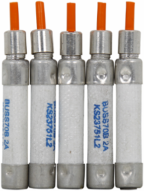 Indicating Fuse 1.63 Inch Length, 0.10A Rating, 125 Vac, 300 Vdc
