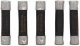 Telecommunication Fuse, 60V DC, 20A, Non-Indicating, 1.62 Inch Length, Ferrule x Ferrule