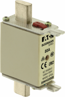 Low Voltage NH Fuse 80A 500V Ceramic Body 79MM Length
