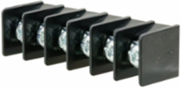 Single Row Terminal Block, 6-Pole, 300V, 0.375 Inch Center Spacing, 1.93 Inch Length
