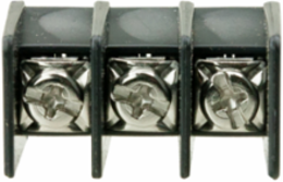 Single Row Terminal Block, 7-Pole, 1.93 Inch Length, 300V, Non Feed-Thru