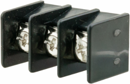 Single Row Terminal Block, 10-Pole, 1.93 Inch Length, 300V Voltage Rating