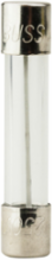 Fast-Acting Glass Fuse, 6A, 250 Vac, 1.25 Inch Length, Non-Indicating