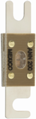 Circuit Limiter 100A, 2.5 kAIC at 125 Vac, Blade End x Blade End, Stud, Non-Indicating