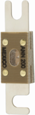 Circuit Limiter 100A, 2.5 kAIC at 125 Vac, Blade End x Blade End, Stud, Non-Indicating