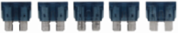 Eaton Bussmann series ATC blade fuse, 32 Vdc, 15A, 1 kAIC, Non Indicating, Blade fuse, Blue