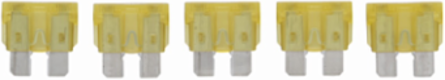 Eaton Bussmann series ATC blade fuse, 32 Vdc, 20A, 1 kAIC, Non Indicating, Blade fuse, Yellow