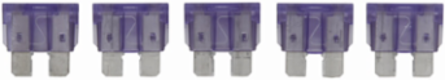 Automotive Blade Fuse 32 Vdc, 3A, 1 kAIC, Violet, UL Listed