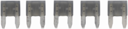 Automotive Blade Fuse, 32 Vdc, 2A, 1 kAIC, Non-Indicating, Gray