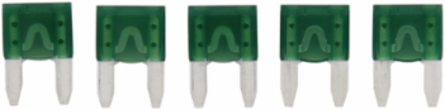 Blade Fuse 30A, 1.38 Inch Length, Non Indicating, Fast Acting