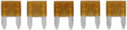 Automotive Blade Fuse, 32 Vdc, 5A, 1 kAIC, Tan Color Code, 1.6 Inch Height