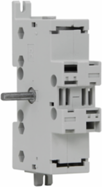 Auxiliary Contact Holder 2 Inch x 2 Inch, 1 Inch Length, Accepts 4 Contacts