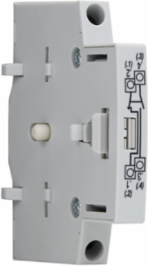 Auxiliary Contact 240V, 10A, Length 2.62 Inch, Width 0.35 Inch, Height 2.42 Inch