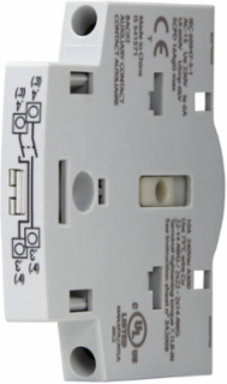 Auxiliary Contact 10A 240 Vac NO, .52 Inch Width, 2.38 Inch Height