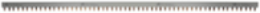 Modular Comb Bus Bar, 57 Pins, 100 A, Class J, 600 Vac/Vdc