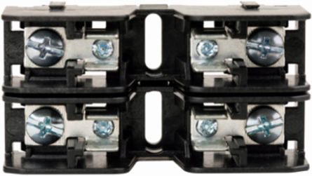 Modular Fuse Block, 2.875 Inch Length, 1.438 Inch Width, Two-Pole