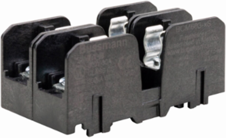 Modular Fuse Block, 2.875 Inch Length, 1.438 Inch Width, Two-Pole