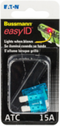 Blade Fuse 15A Fast Acting 32Vdc .76 Inch x .207 Inch - 2000 Pack