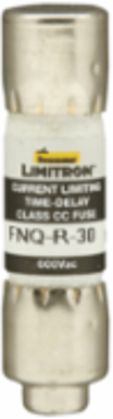 FNQ Fuse, 500 mA, 600V, Class CC, 1.5 Inch Height, Current-limiting