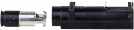 PCB Fuse Holder 16A Amperage Rating, 250V Voltage Rating, Thermoplastic Material