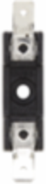 Fuse Block for 0.25 x 1.25 Fuses, 300V, Two-pole, Bolt-in Mounting