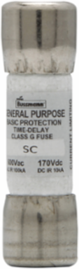 General Purpose Fuse 20A, 0.41 Inch Diameter, Current-limiting, Time Delay