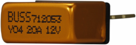Automotive Circuit Breaker 20A 11 Vdc, Snap-off Blade, Compact .1 Inch