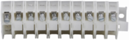 C-Rail Feedthrough 600V 30A Quick Connect Single-Pole 0.250 In X 0.031 In