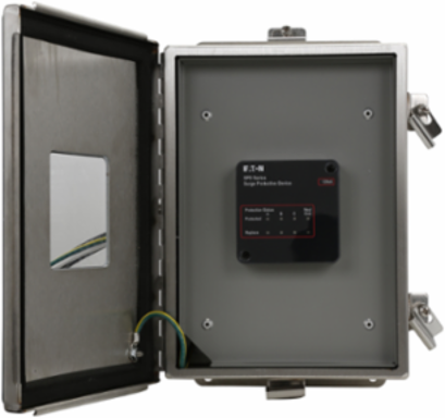 Surge Protection Device, 200KA, 10 Inch Width, NEMA 4X Enclosure, 12 LB