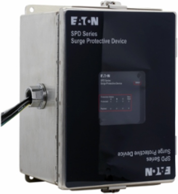 Surge Protective Device, 300KA, NEMA 4X Enclosure, 10 Inch Width, 14 Inch Length, 18 LB Weight