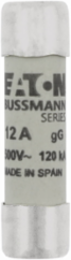 Cylindrical Fuse 10 x 38 mm, 12 Amps, 500V AC, 120 kA Breaking Capacity