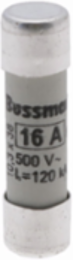 Low Voltage Cylindrical Fuse 500V 16A 120 kAIC 10 x 38 MM Ceramic Body