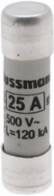 Low Voltage Cylindrical Fuse 500V 25A 10x38 mm Ceramic Body