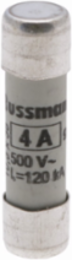 Low Voltage Cylindrical Fuse 500V 4A 120 kAIC Ceramic Body 10 x 38 mm