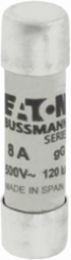 Cylindrical Fuse 10 x 38 mm, 500V AC, 8A, 120 kA Breaking Capacity, Class gG/gl