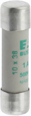 Low Voltage Fuse 10 x 38 mm, 500V AC, 1A, 120 kA Breaking Capacity, Class aM