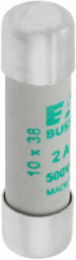 Cylindrical Fuse 10 x 38 mm, 500V AC, 2A, 120 kA Breaking Capacity, Class aM