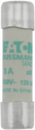 10 x 38 mm Cylindrical Fuse, 500 V AC, 8 A, 120 kA Breaking Capacity, Class aM