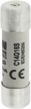 14 x 51 mm Cylindrical Fuse, 500V AC, 16A, 120 kA Breaking Capacity, With Striker
