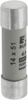 Low Voltage 14 x 51 mm Cylindrical Fuse 4 Amps 690 Volts AC 80 kA Breaking Capacity