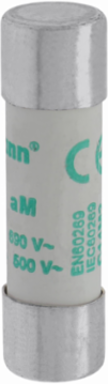 Cylindrical Fuse 14 x 51 mm, 2 A, 690 V AC, 80 kA Breaking Capacity, Class aM