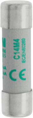 Cylindrical Fuse 14 x 51 mm, 690 V, 4 A, 80 kA Breaking Capacity, Class aM