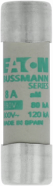 14 x 51 mm Cylindrical Fuse, 690 V AC, 8 A, 80 kA Breaking Capacity, Class aM