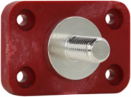 Stud Type Junction Block, 12.2 Inch Length, 2.75 Inch Height, 1.87 Inch Width